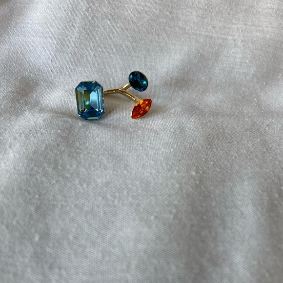 Unique, Diadema Fashion House Swarovski Crystal Ring - Picture 1 of 6